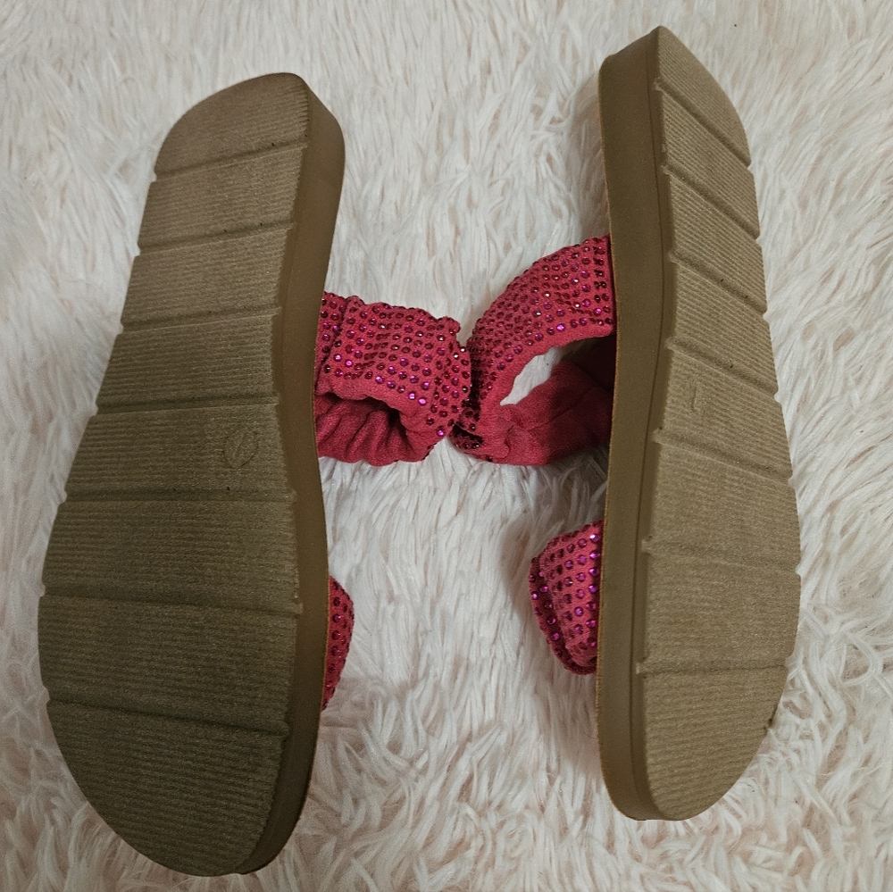 Corkys Fuchsia Rhinestone Women's Sandals - Picture 7 of 7